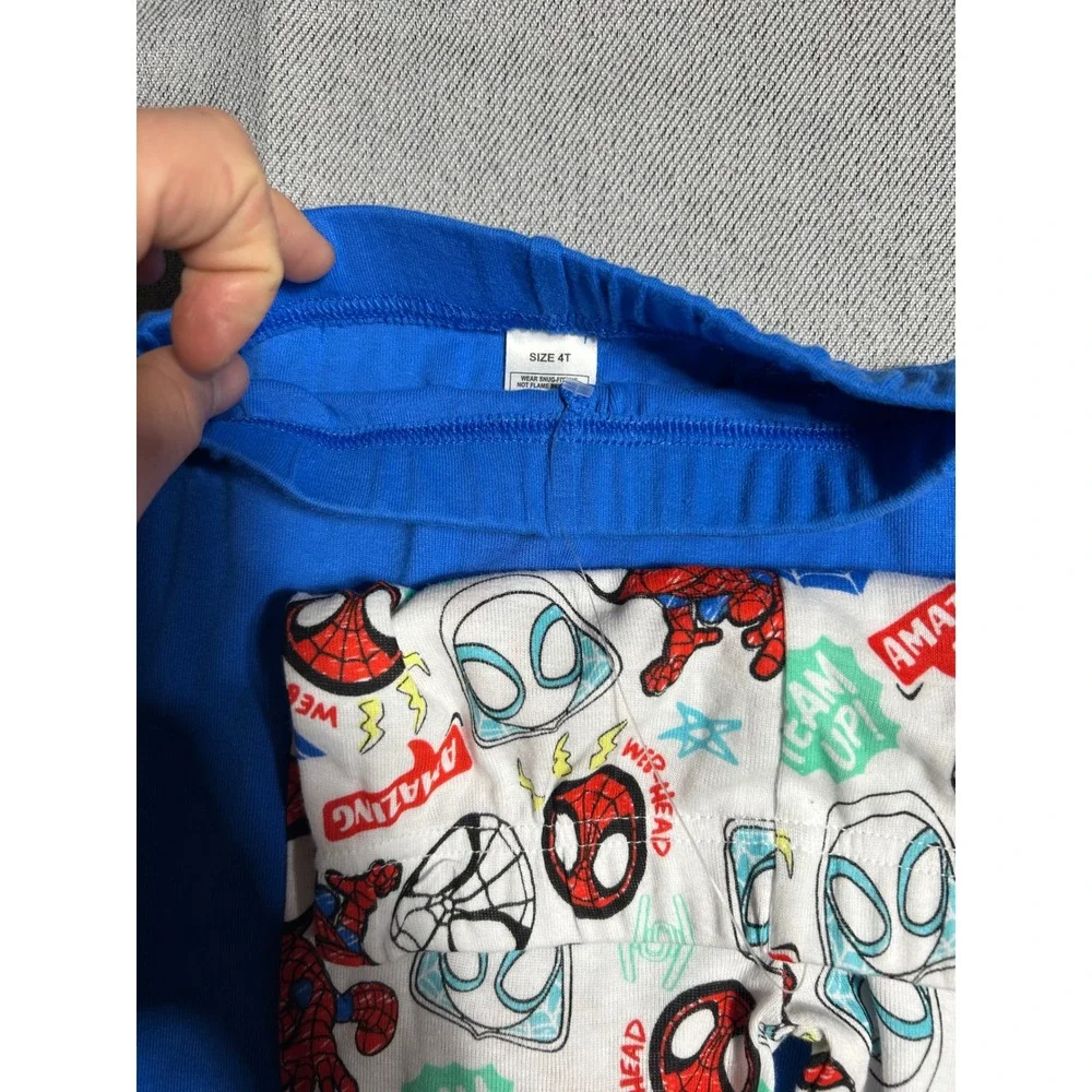 Mixed Brand Boys Clothing Lot‎ 4T Multi Spiderman Hot Wheels Bluey Carters